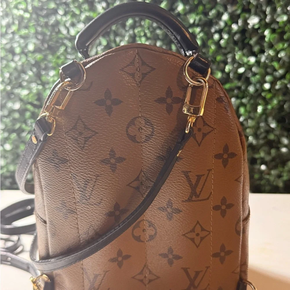 Louis Vuitton LV reverse Monogram Palm Springs Mini - Picture 7 of 16